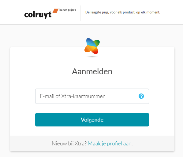 Colruyt inloggen